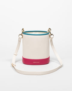 The Audacious Bucket Bag - Colour Block