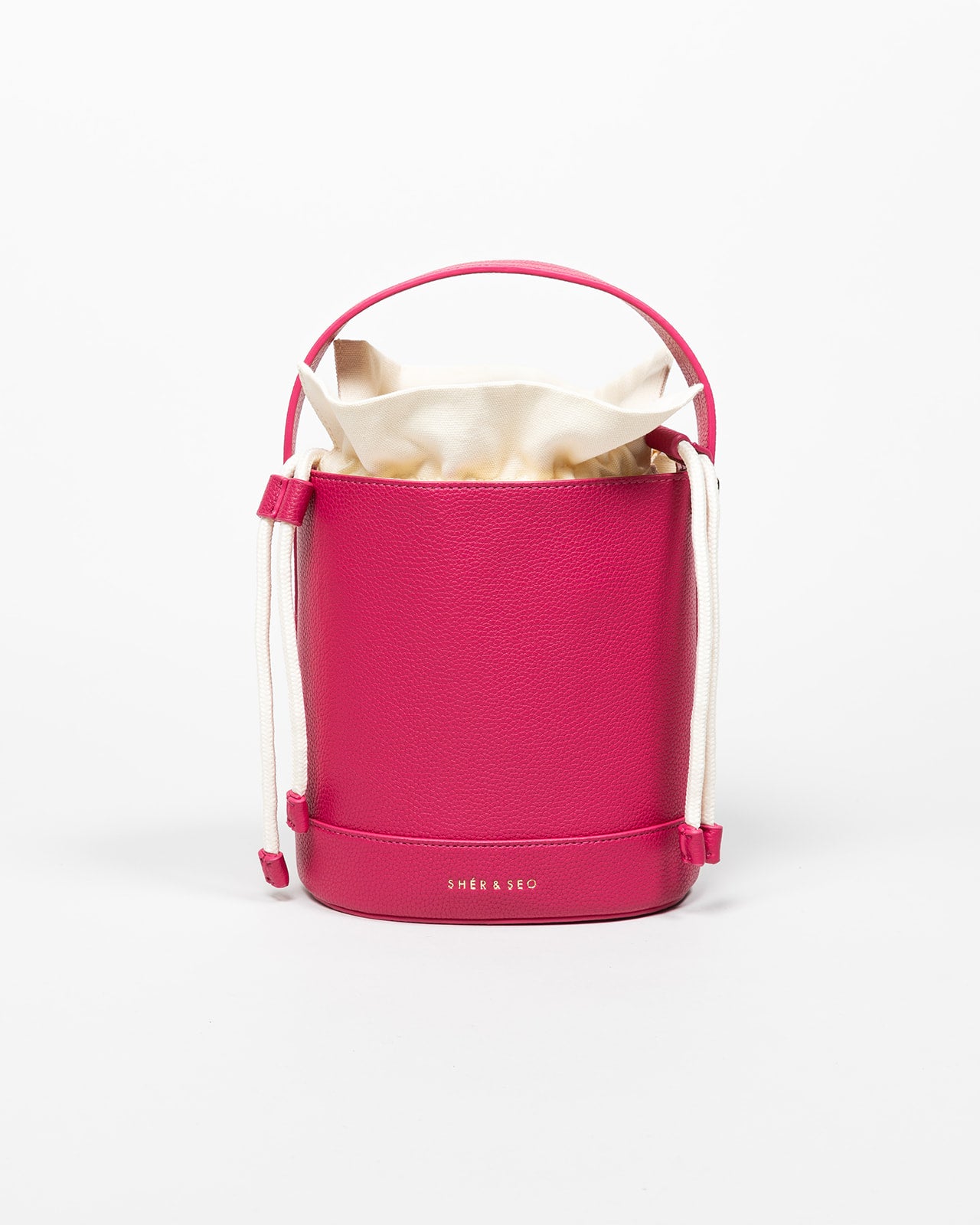 The Audacious Bucket Bag - Pink