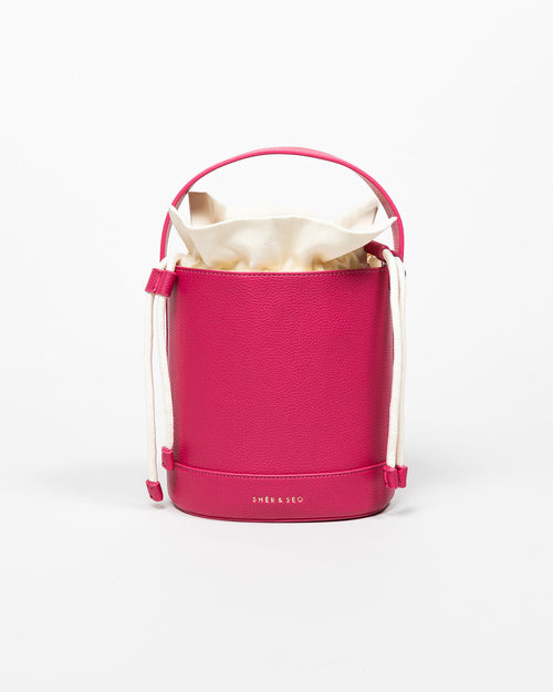 The Audacious Bucket Bag - Pink