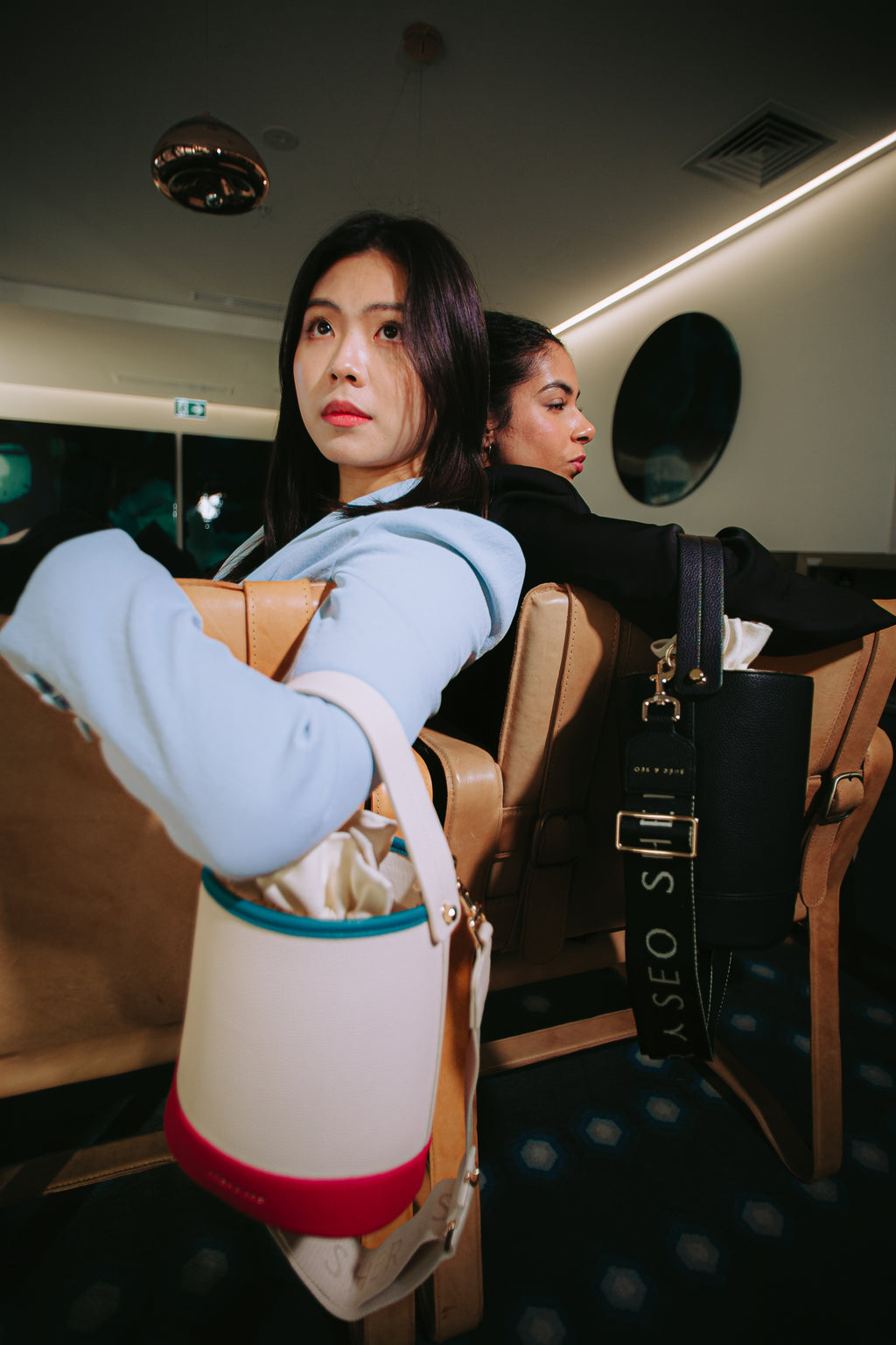 The Audacious Bucket Bag - Colour Block